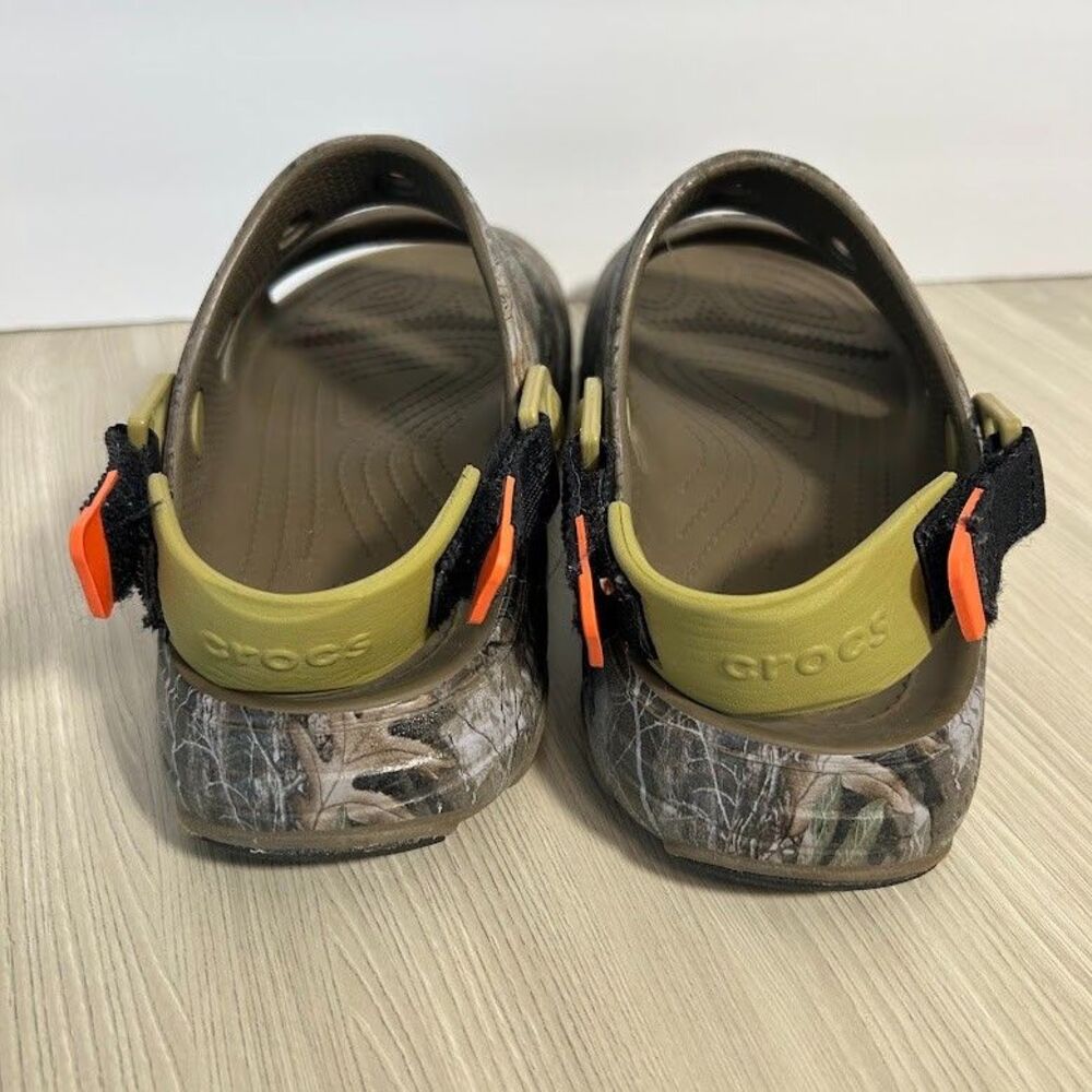 Crocs All Terrain Realtree Edge Clogs Men’s 6 Women’s 8 Camo Outdoor Shoes - Picture 4 of 6